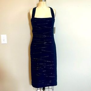 NWT St John Knit Sequin Dress Size 6